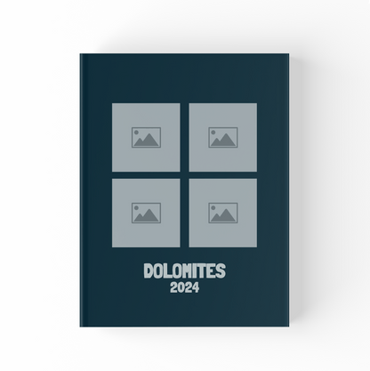 Egyedi fotóalbum Dolomitok